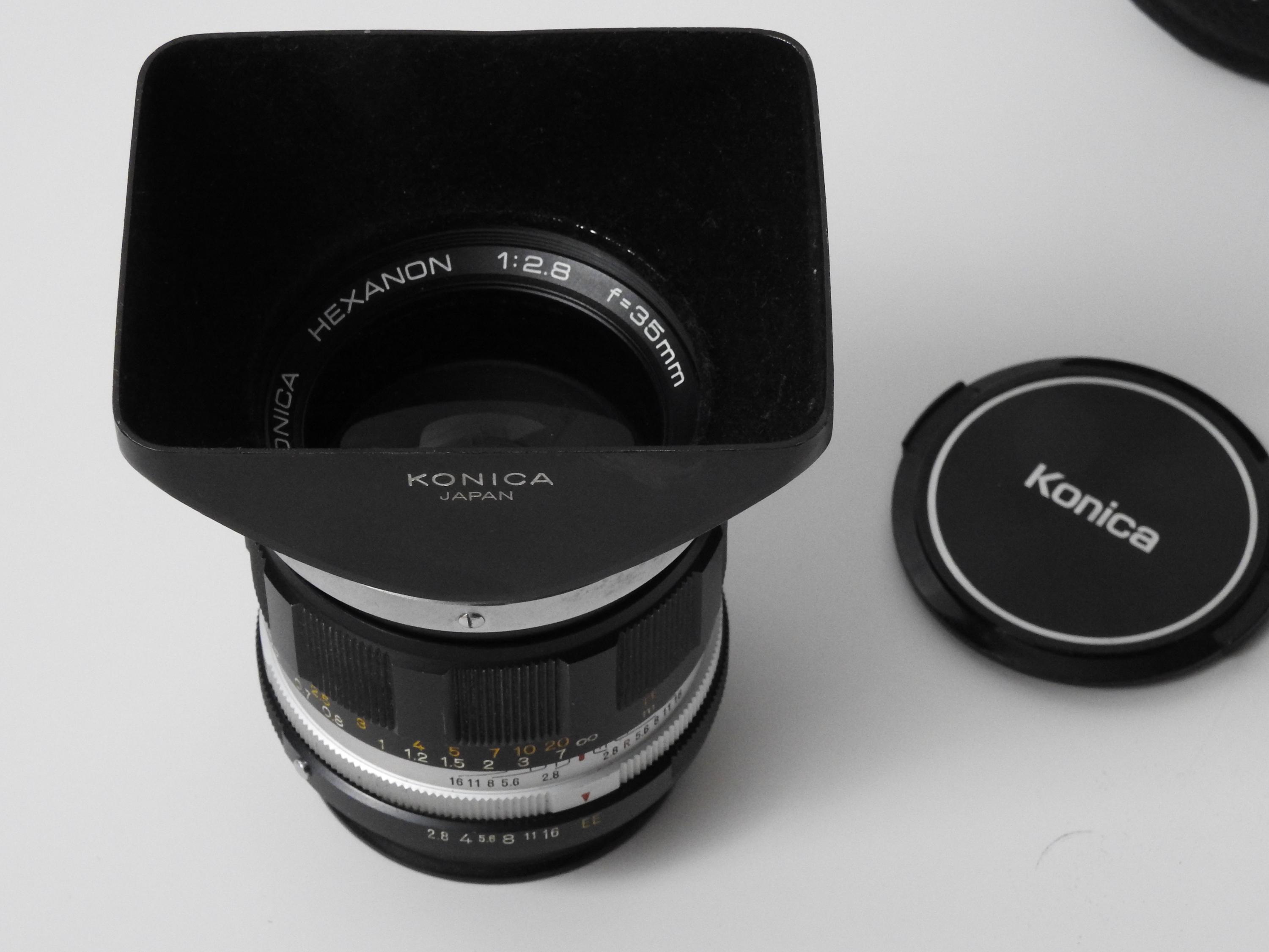 Konica Hexanon AR 35mm F 2.8 Wide EE Lens in Mint Condition - Etsy