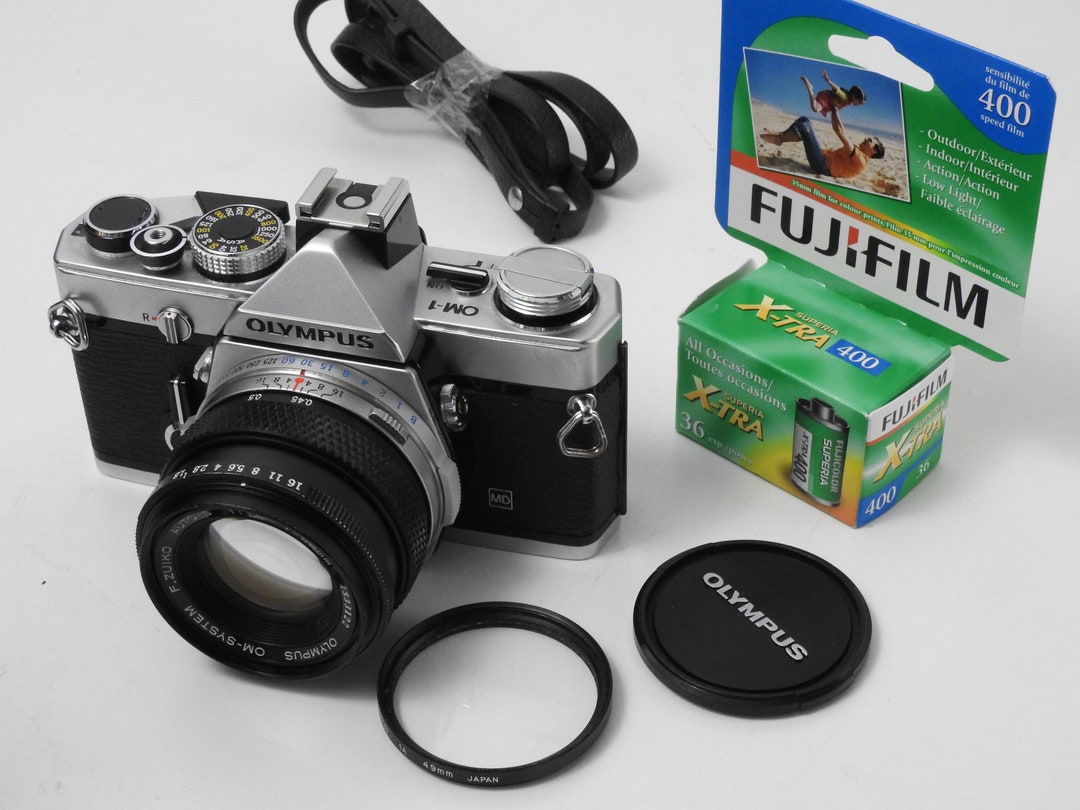 OLYMPUS OM1 Camera With 50mm F 1.8 New Light Seals Ready to Etsy