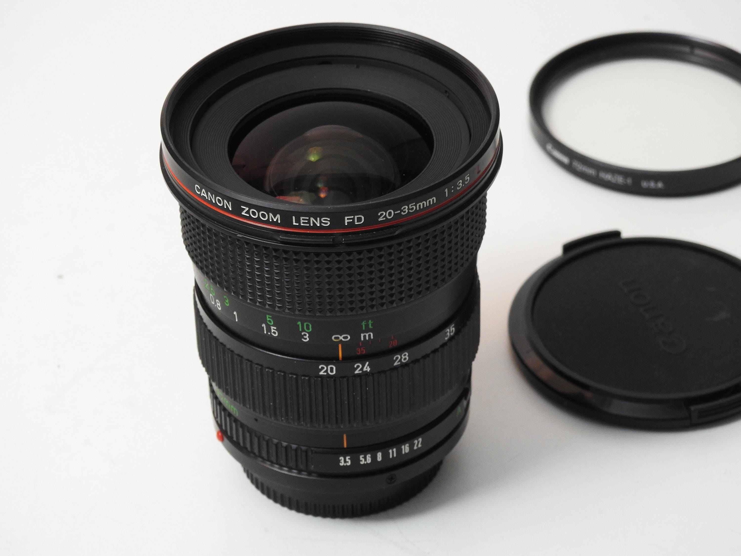 Canon New FD 20-35mm F 3.5 L Wide Zoom Lens for Cine Vintage