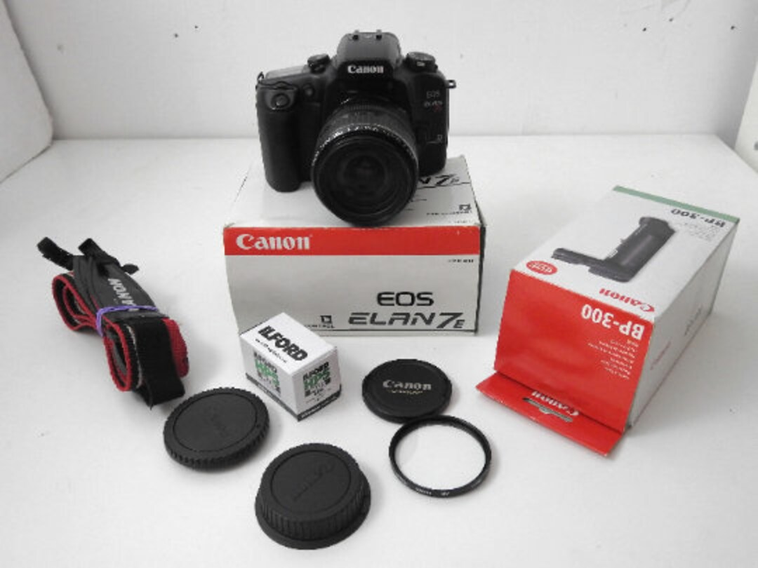 Canon EOS Elan 7E Automatic Film Camera With EF 28105mm Af Etsy