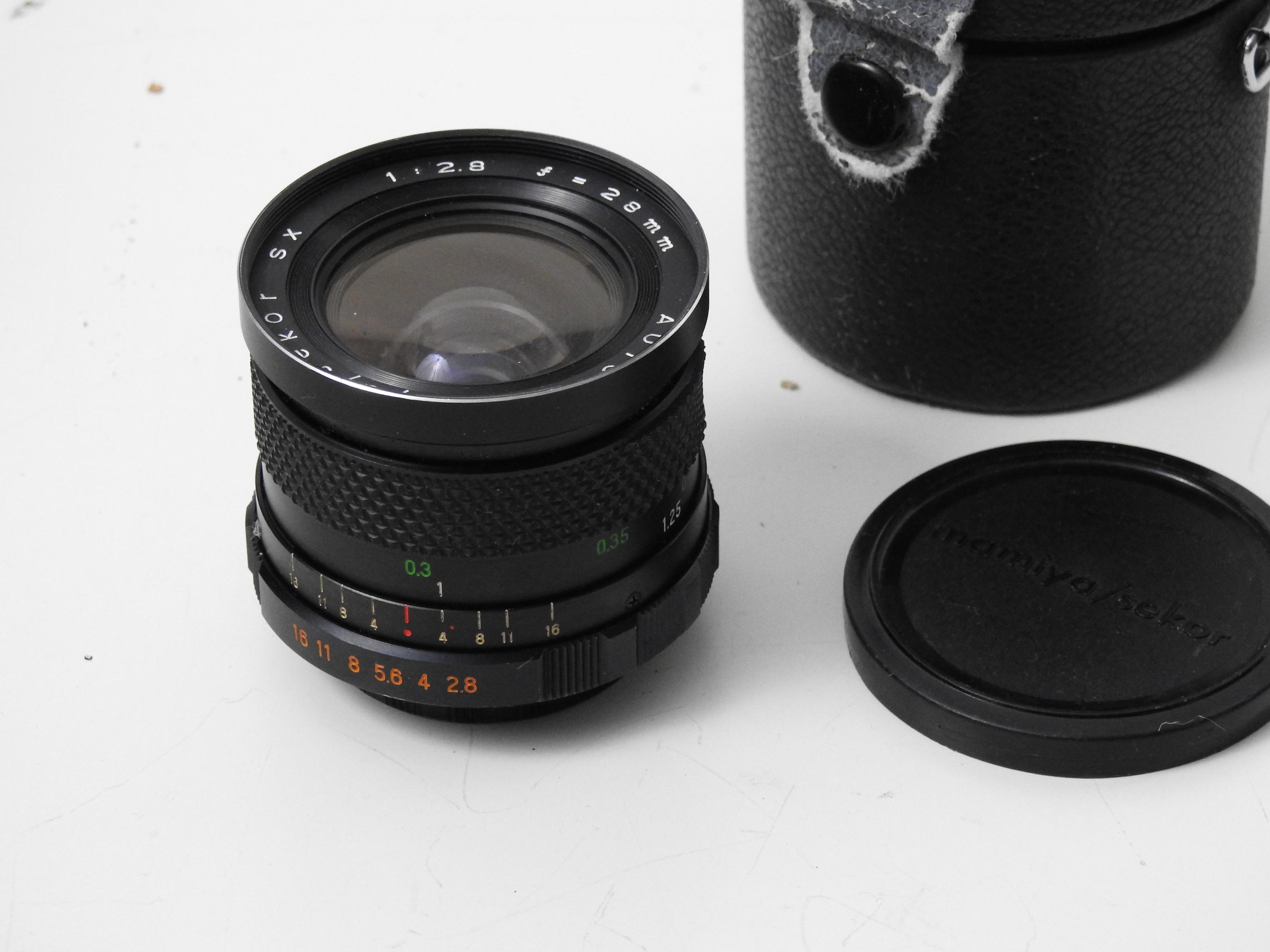 MAMIYA SEKOR 28mm F/2.8 SX Prime Lens: M42 Screw Mount - Etsy