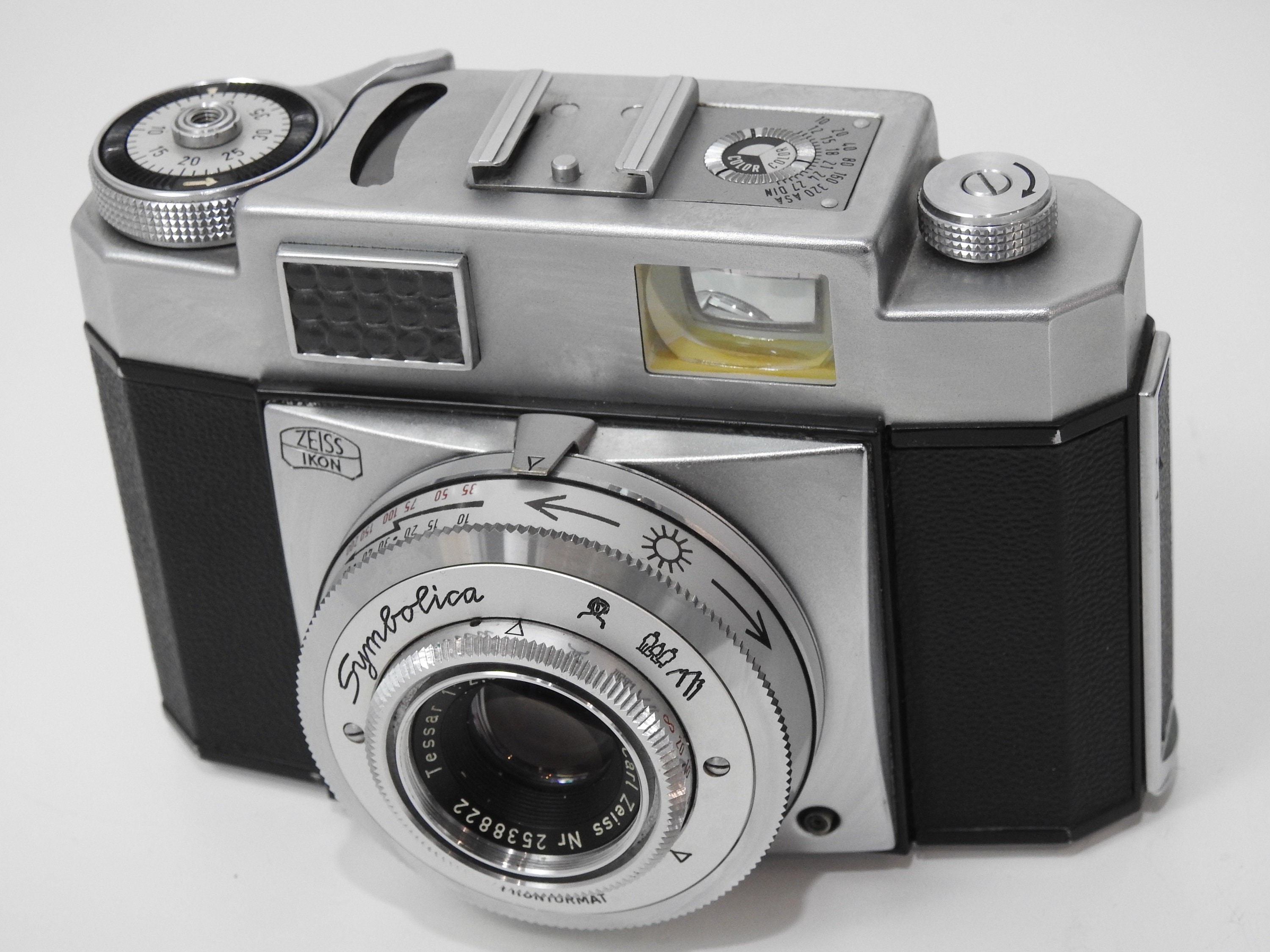 ZEISS IKON ベローズ式カメラ Vintage Zeiss Ikon Symbolica: 35mm Film Camera, Carl Zeiss