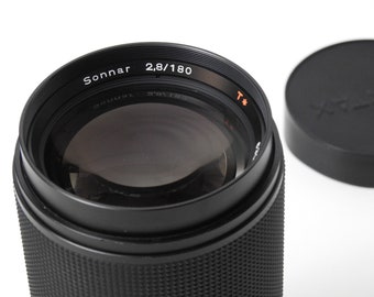 Carl Zeiss Sonnar 180mm F2.8 Lens - Contax Yashica, Full Frame - Etsy