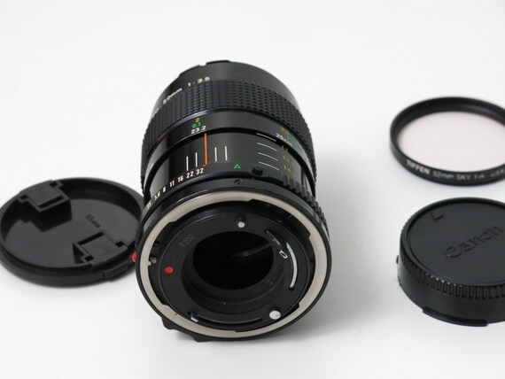 Canon New FD Mount 50mm F 3.5 Macro Lens for Canon AE-1 , A1, F1 