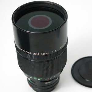 Canon New FD 500mm f/8 Lens: Prime Telephoto for AE-1, A1, F1