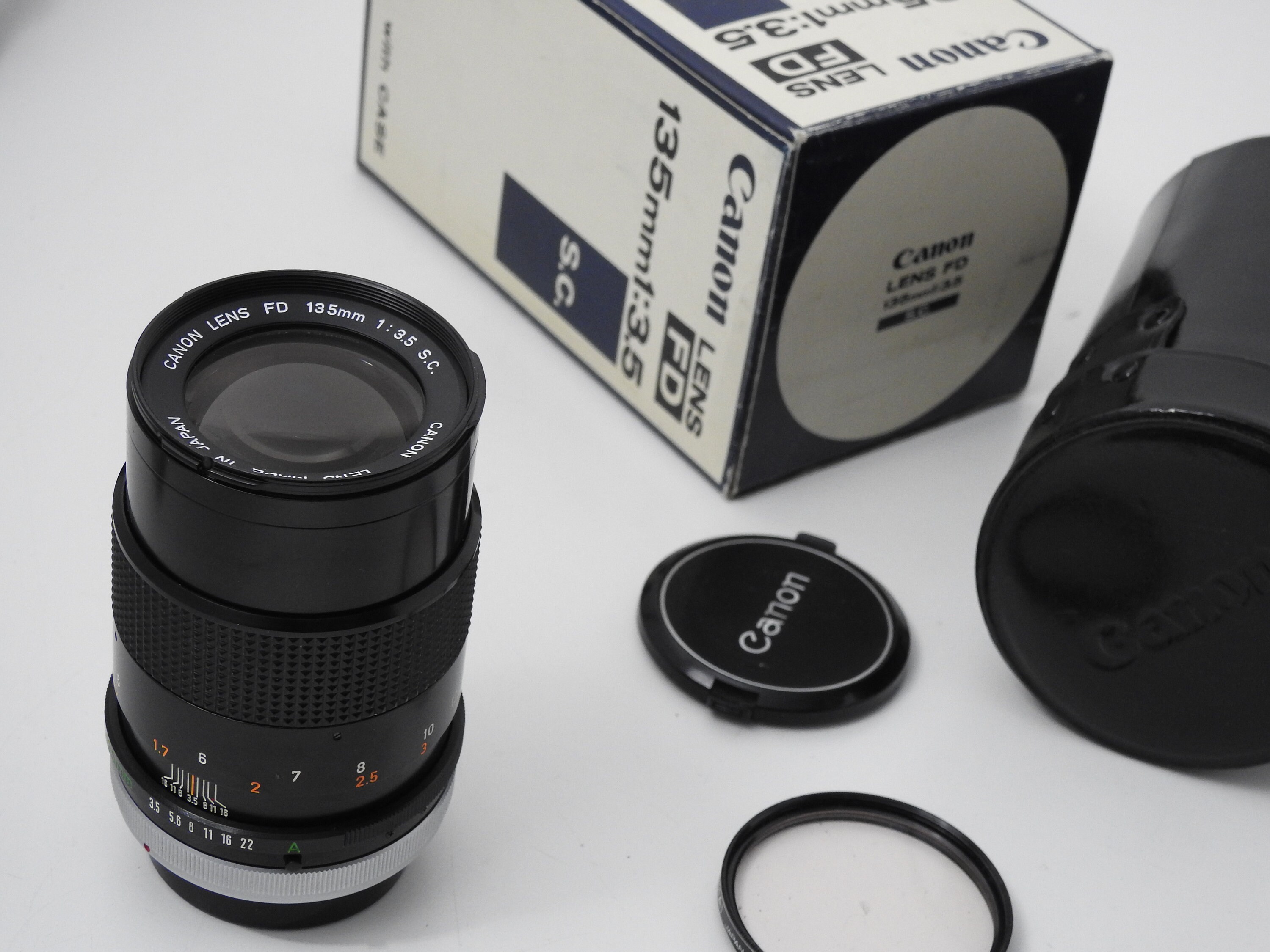 Canon FD 135MM F 3.5 Lens S.C. Version Canon Portrait MANUAL - Etsy