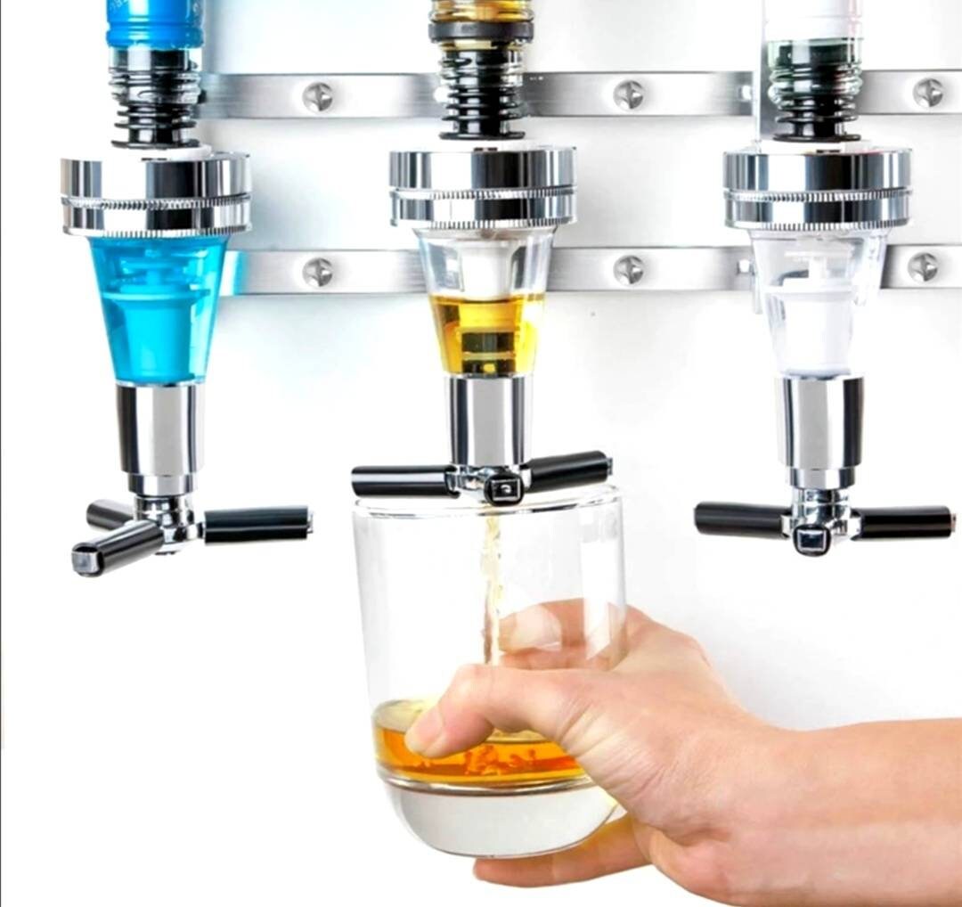 A Rustic Wooden Hand Made Wall Mounted Optics Bar Holds 4 Etsy UK