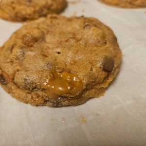 Vegan Biscoff Cookie With Cookie Butter And Chocolate Chips