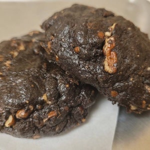 Nutella-filled Dark Chocolate Cookie - Etsy