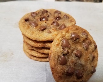 Butterfinger Bits Cookies with Milk Chocolate Chips