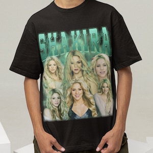 Shakira shirt, Shakira Retro Vintage print T-Shirt, Shakira Unisex Clothing, Shakira Summer days, Shakira Birthday Gift