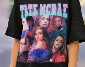 Tate Mcrae Retro Shirt, Tate Mcrae Vintage Print T-shirt