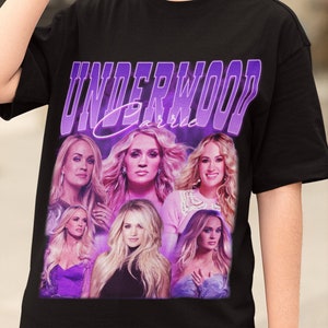 Carrie Underwood Retro Shirt, Carrie Underwood Vintage Print T