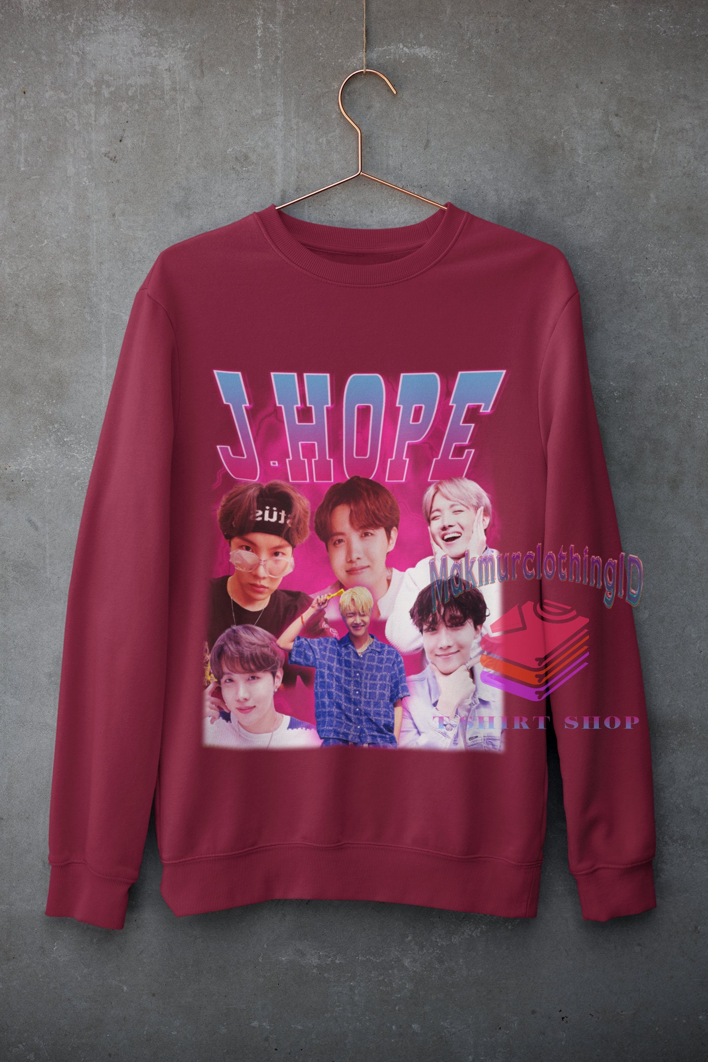 J-hope Kpop Shirt, J-hope Korean Singer Vintage Print 90's T