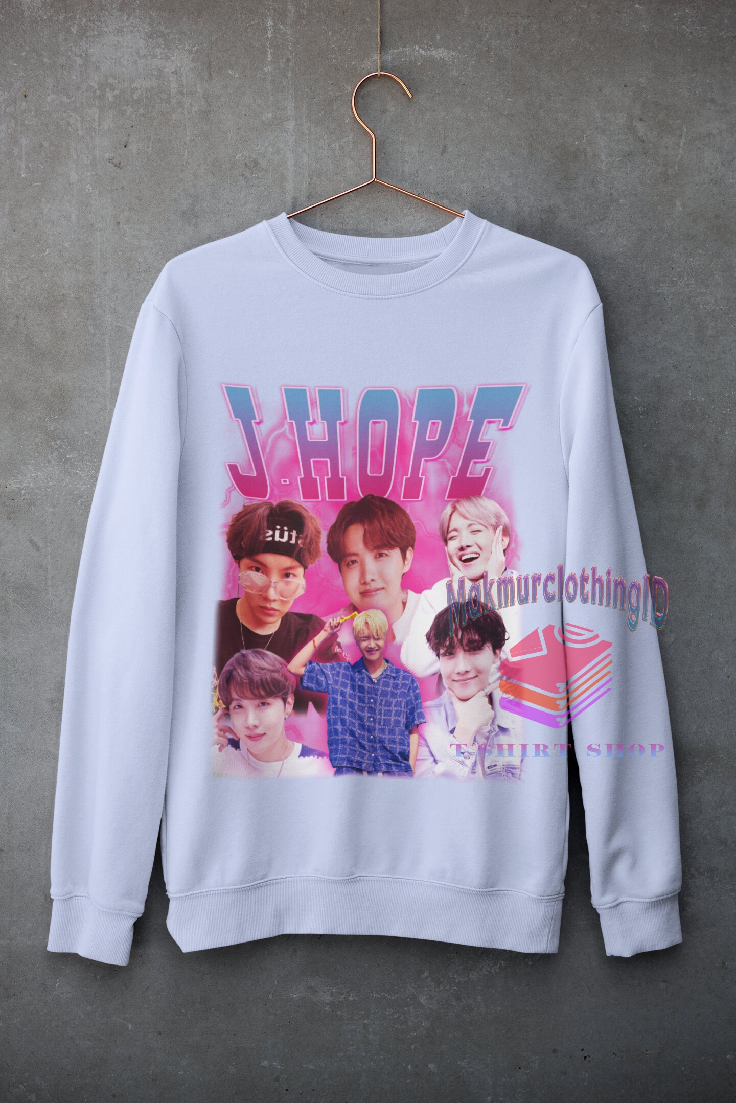 アイドル J-HOPE Stripe PK T-Shirt S アイドル J-HOPE Stripe PK T-Shirt S アイドル J-HOPE Stripe