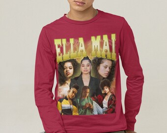 Ella Mai Retro T-shirt, Unisex Vintage Print - Etsy