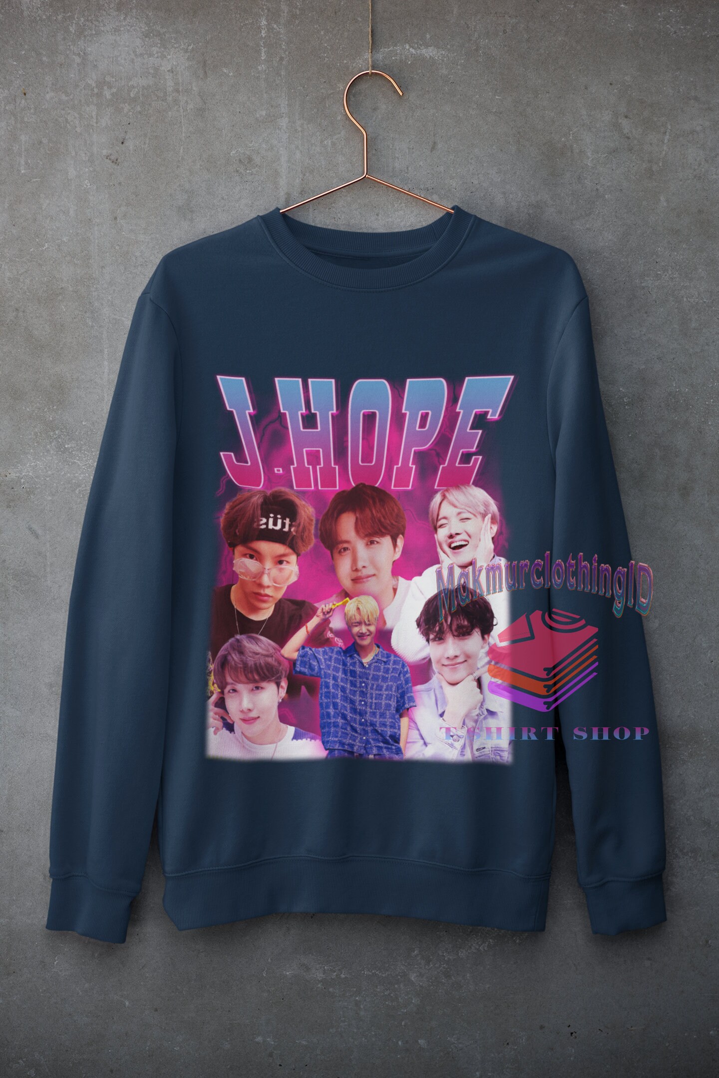 BTS J-HOPE Stripe PK T-Shirt Lサイズ Youth J-Hope 94 Kids T-shirt – Indica Plateau