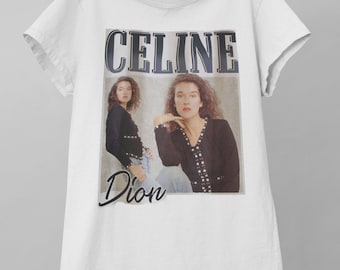 Vintage Celine Dion Graphic Tee