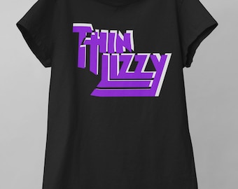 Thin Lizzy Vintage Logo T-shirt - Etsy
