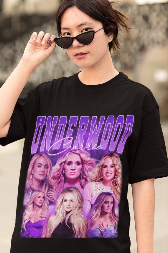 Carrie Underwood Retro Shirt, Carrie Underwood Vintage Print T