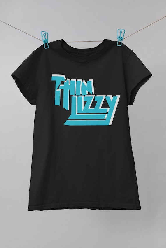 Thin Lizzy Vintage Logo T-shirt - Etsy