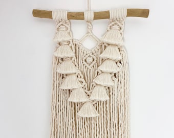 Macrame Wall Hanging with Tassels