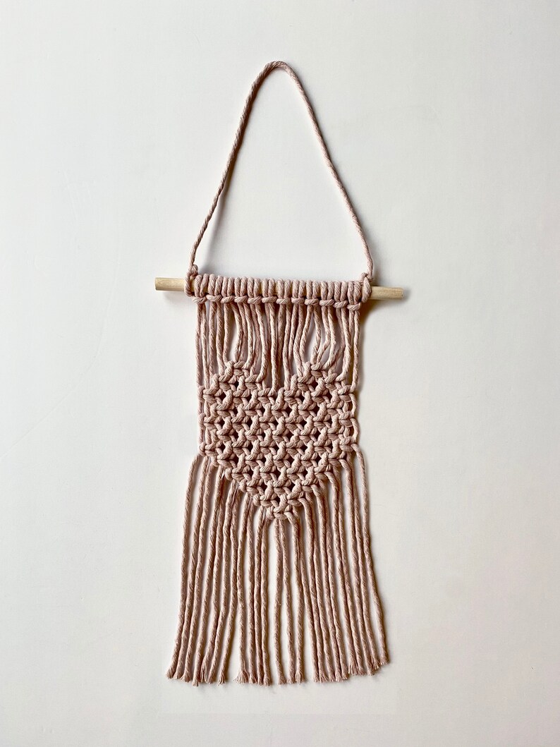 Macrame Wall Hanging Coaster Kit D.I.Y