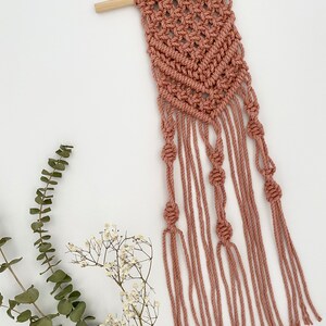 D.I.Y. Macrame Wall Hanging Kit with Video image 4