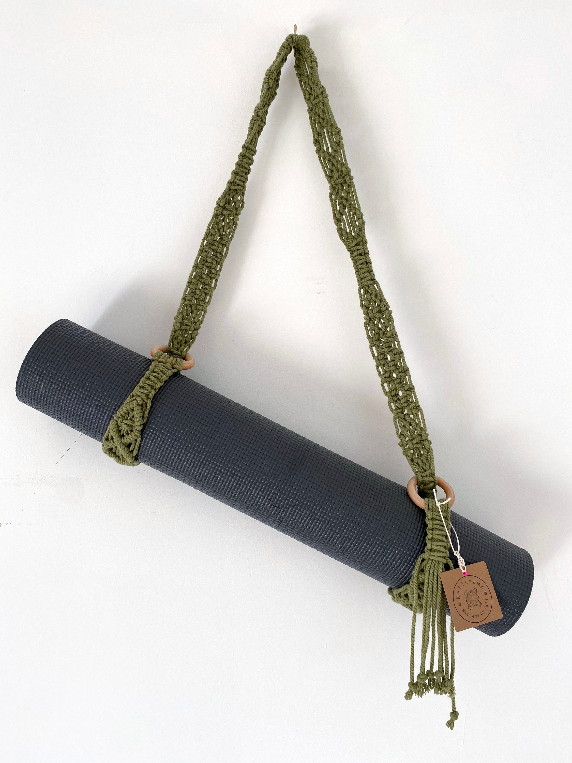 DIY Yoga Mat Strap - CHARM IT Spot! - Best Charms and Charm