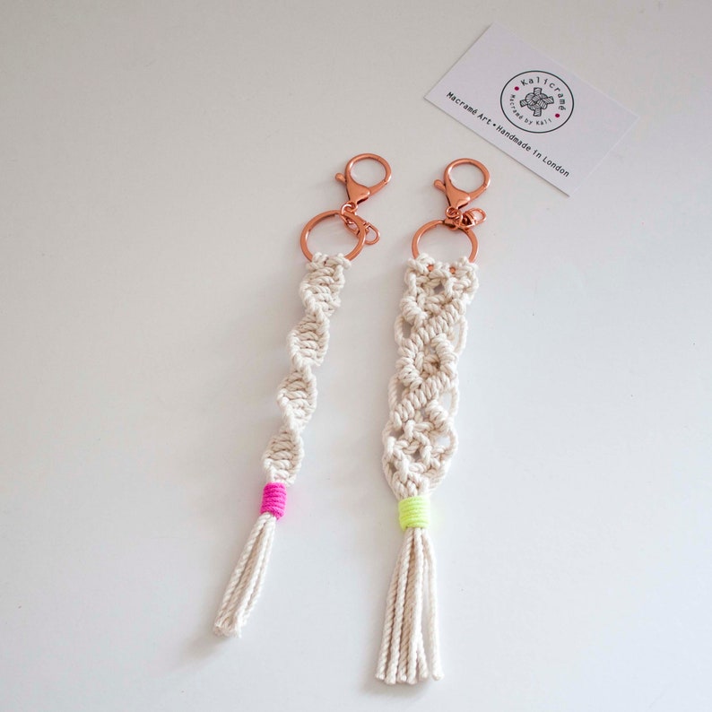 D.I.Y. Macrame Keyring image 2