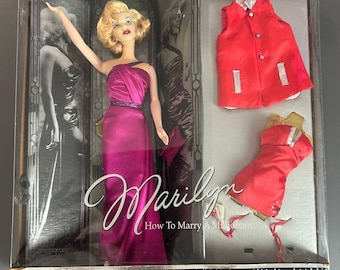 Barbie Marilyn Monroe - Cómo casarse con un millonario - Edición de coleccionista de Mattel