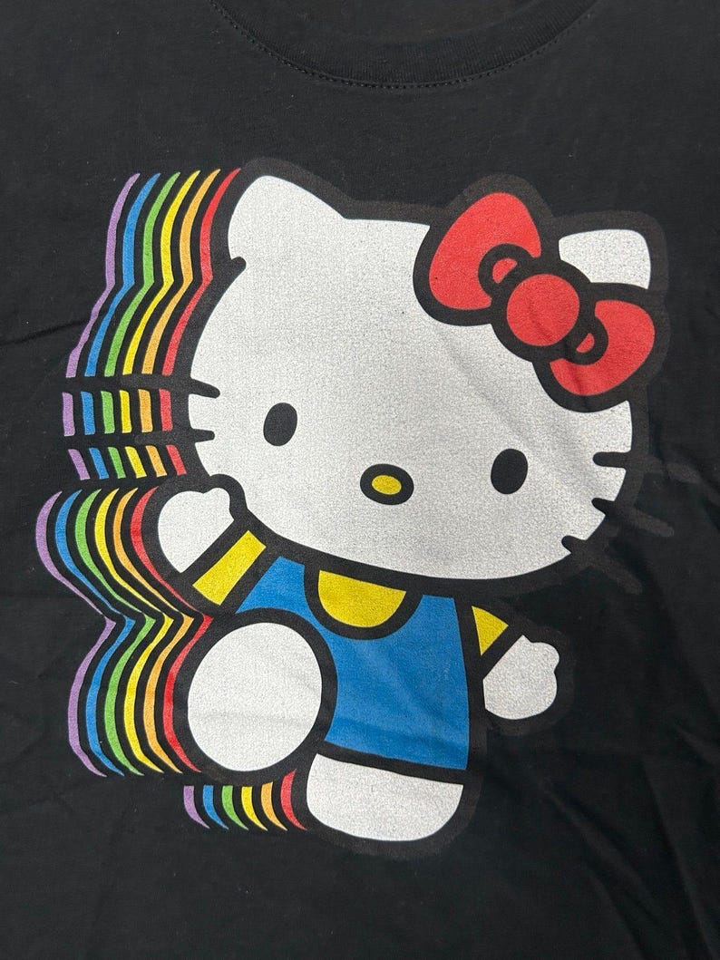 Sanrio Hello Kitty Women T-shirt Size Large image 5