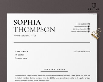 Cover Letter Etsy