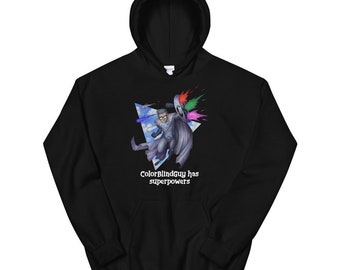 colorblind superpower Hoodie
