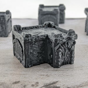 Small House (Variant B) | Empire of Scorching Sands 15mm/28mm/32mm Desert Terrain for D&D, Wargames, Tabletop Gaming