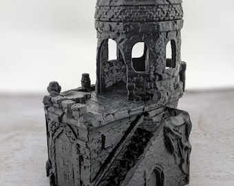 GROSSES HAUS (Variante A) | Empire of Scorching Sands 15 mm/28 mm/32 mm Wüsten Gelände für D&D, Wargames, Tabletop Gaming