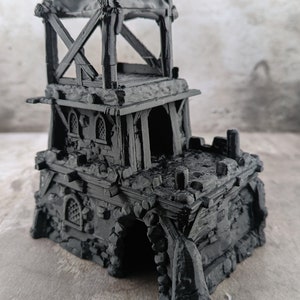 Large House (Variant B) | Empire of Scorching Sands 15mm/28mm/32mm Desert Terrain for D&D, Wargames, Tabletop Gaming