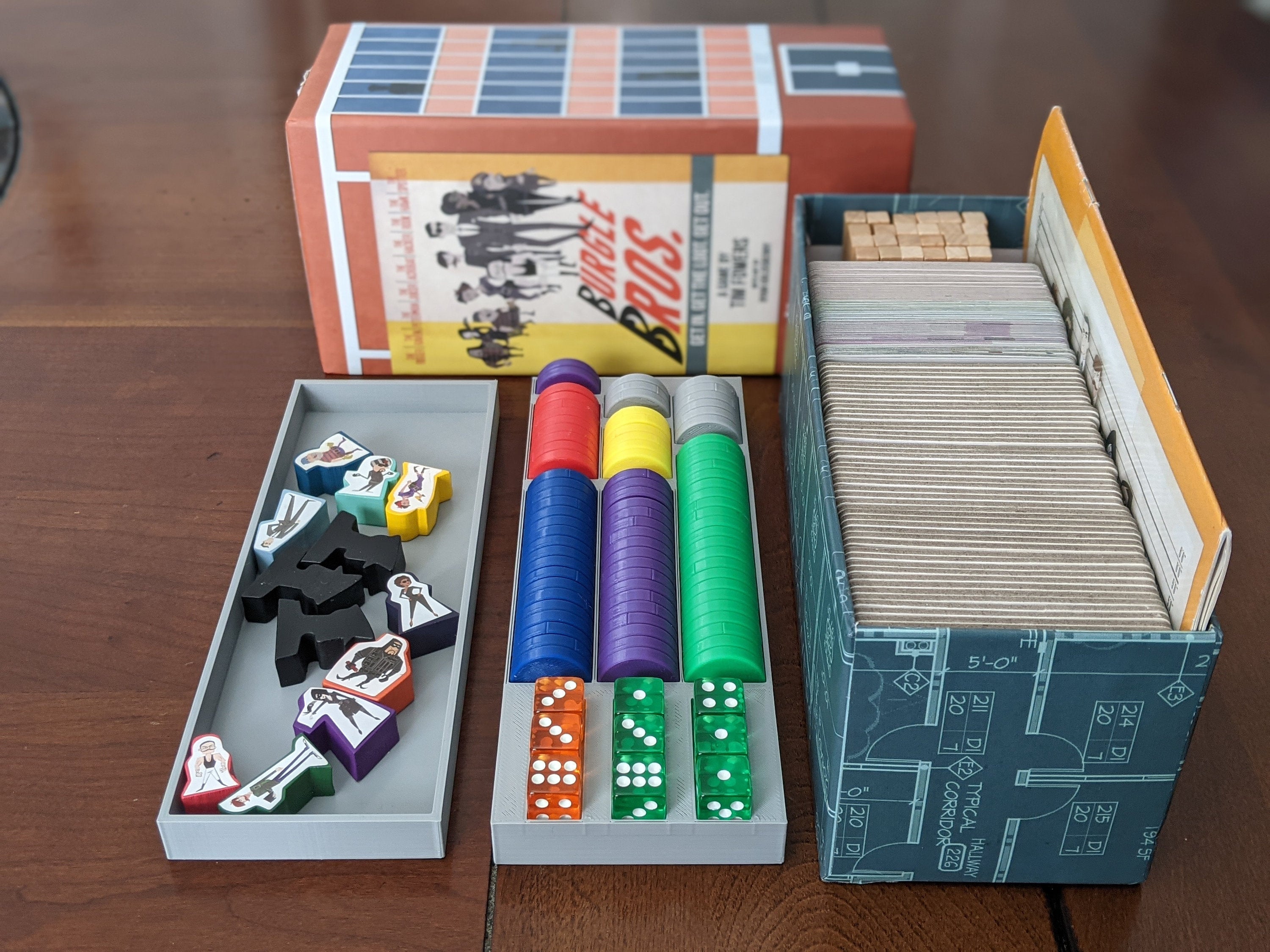 Burgle Bros Game Organizer for Geekup Bit Set Upgrade 3D - Etsy Norway
