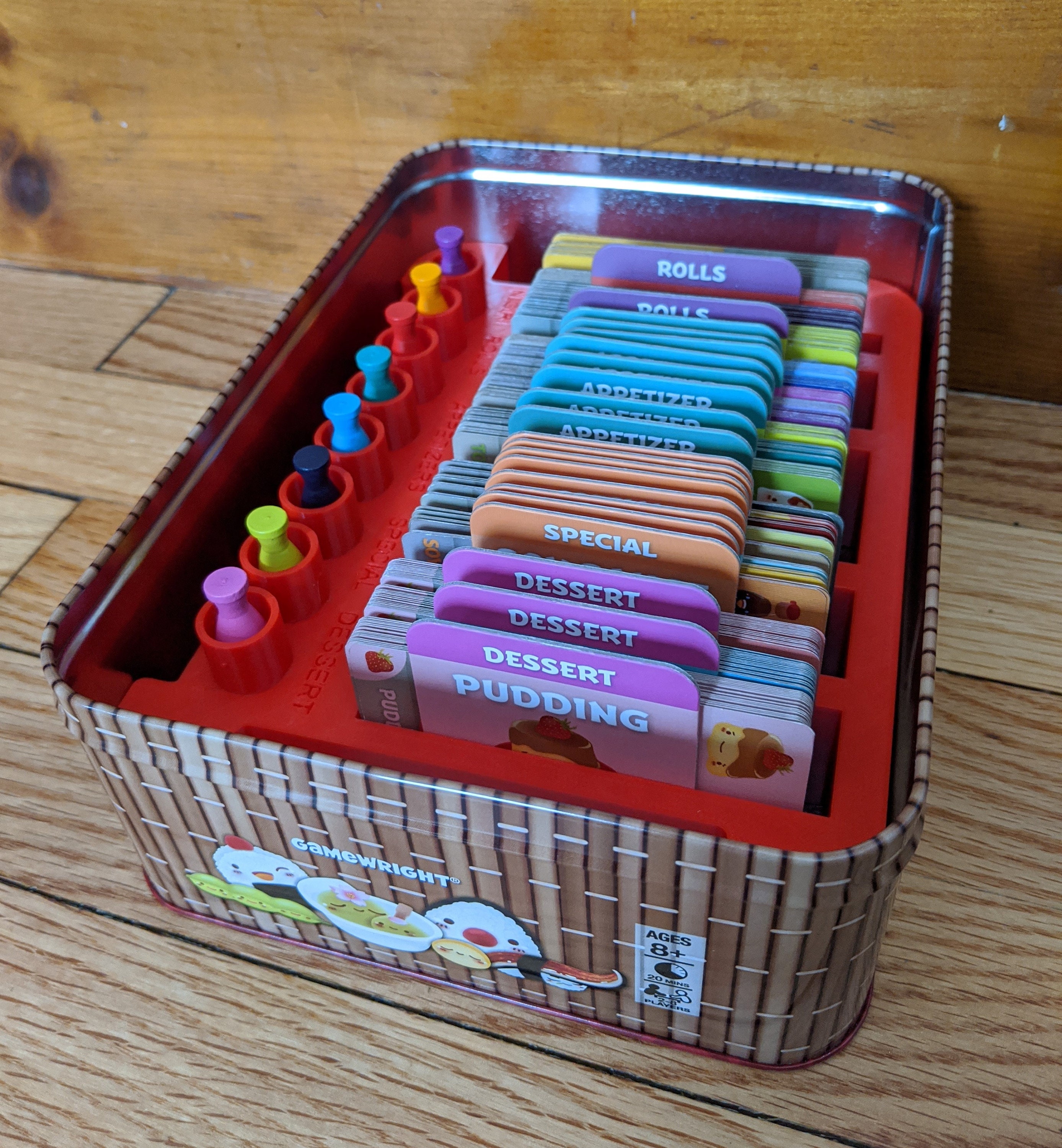 Sushi Go Party! Game Organizer Insert | ALL Versions, Sleeved or Unsleeved  Cards | Fits All Promo Cards - Etsy