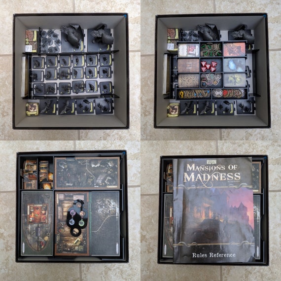 mansions of madness 2nd edition card sleeves Mansions of Madness 2nd Edition Complete Game Organizer
