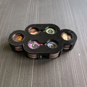 Mansions of Madness NPC Token Organizer | 3D printed storage solution for MoM 2nd edition