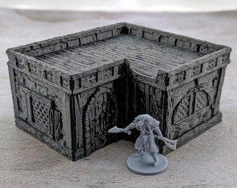 Kleines Haus (Variante A) | Empire of Scorching Sands 15 mm/28 mm/32 mm Wüsten Gelände für D&D, Wargames, Tabletop Gaming