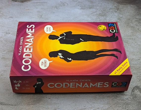 Codenames 3-in-1 Game Organizer for Original, Pictures, and Duet
