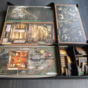 Mansions of Madness Map Tile Organizer | 3D printed storage solution for MoM 2nd edition