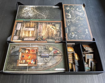 Mansions of Madness Map Tile Organizer | 3D printed storage solution for MoM 2nd edition