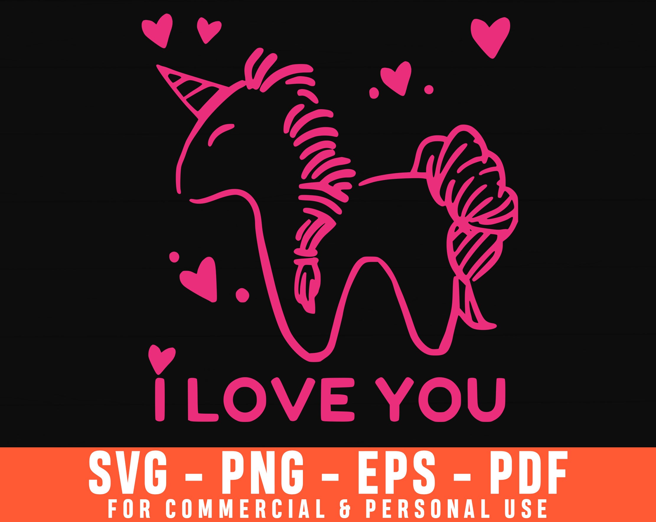 Download Unicron Valentine Svg I Love You Svg Unicorn Svg Valentine ...
