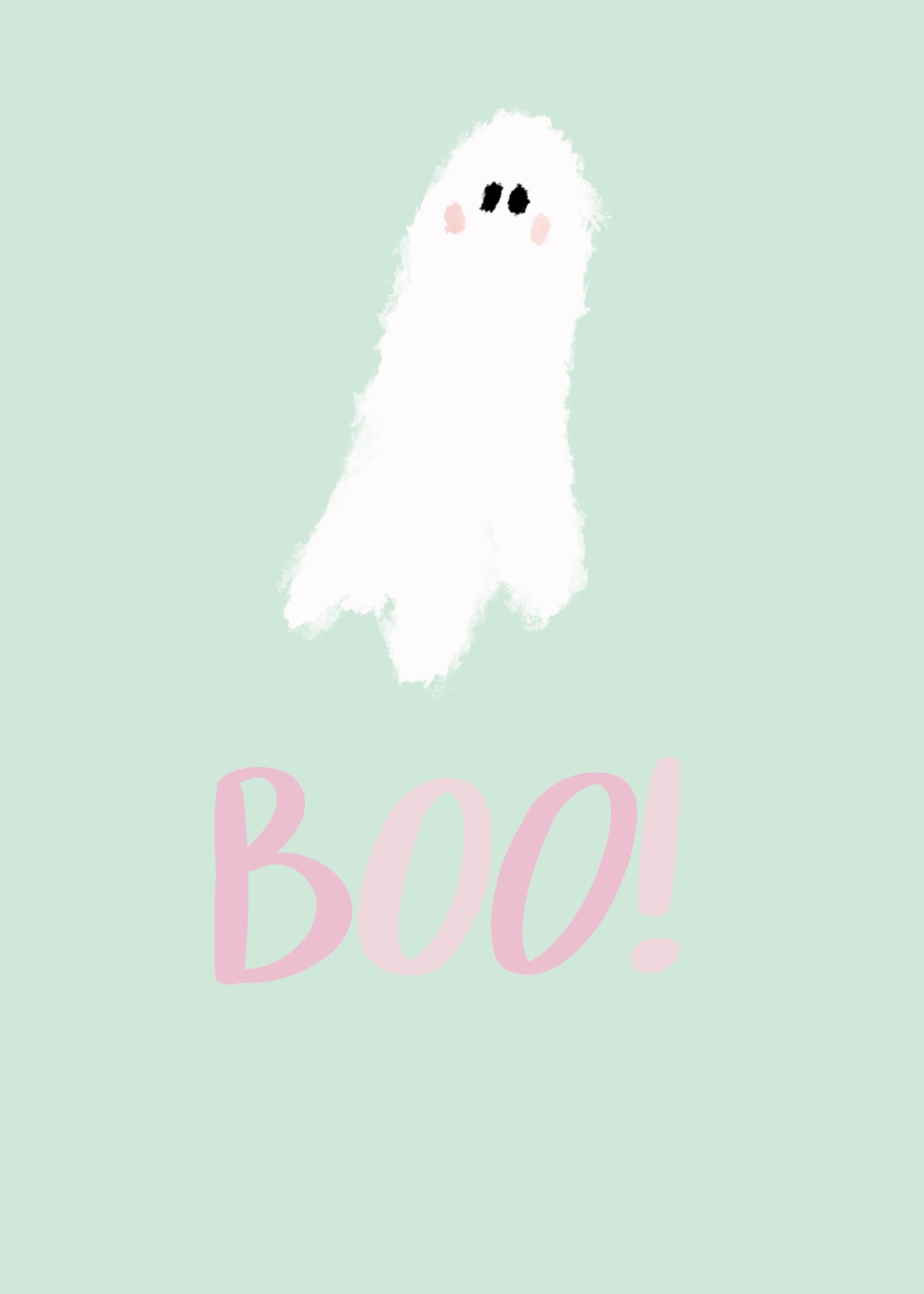 Printable 5x7 halloween decor Instant download october | Etsy