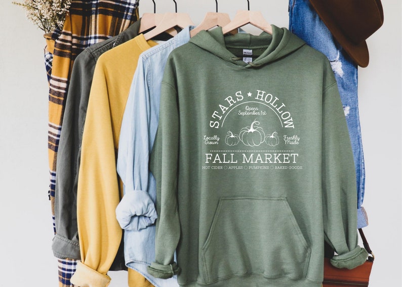 Stars Hollow Cozy Sweatshirt Hoodie / Girls Gilmore Fall image 0