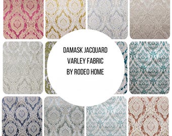 Varley Fabric | Damask Jacquard Fabric | Drapery & Curtain Fabric and Upholstery Fabric