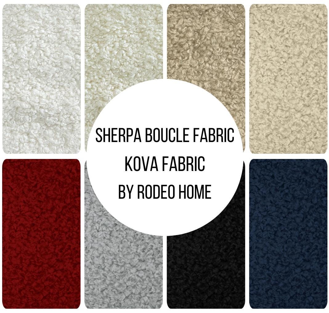 Kova Fabric | Sherpa Boucle Fabric